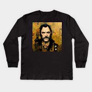 Klimt and Lemmy Kids Long Sleeve T-Shirt